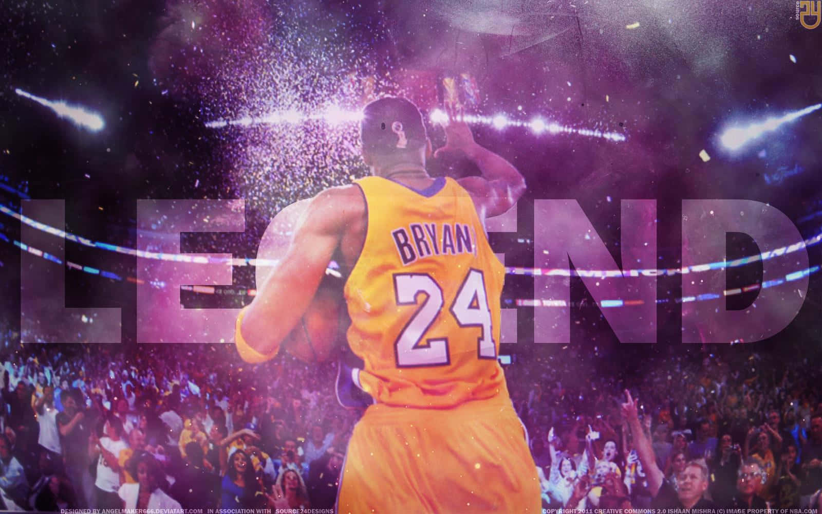 Illustration of NBA legend and Hall of Famer Kobe Bryant