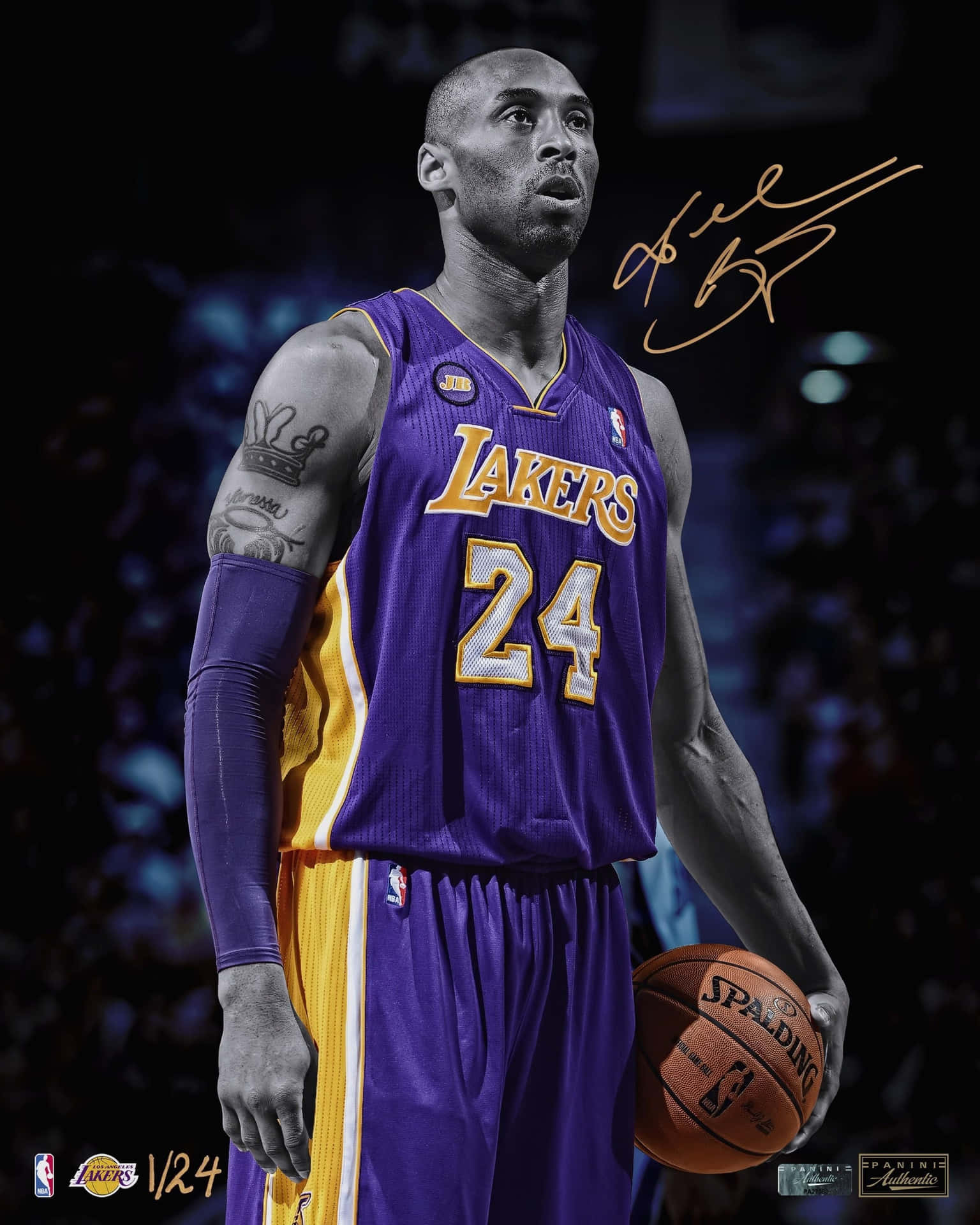 Einehommage An Die Basketball-legende Kobe Bryant