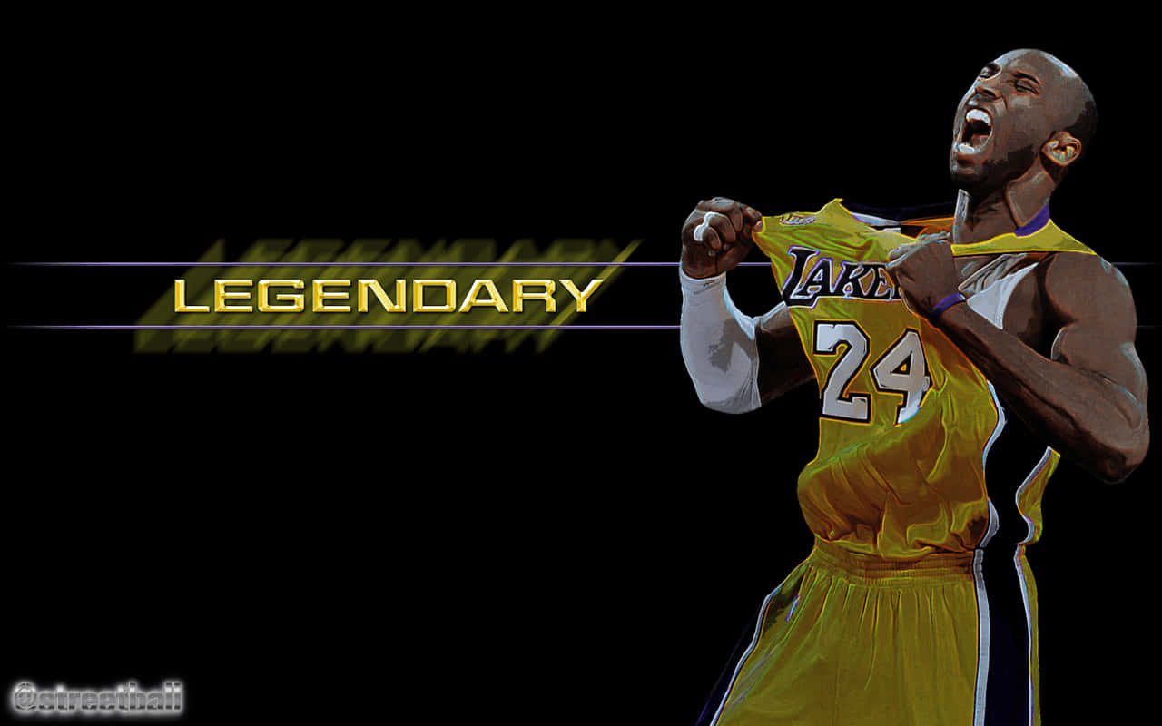 Kobe Bryant Basketball Legendary Wallpaper
