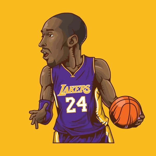 Download Kobe Bryant Shows His Legendary Moves in Cartoon Form