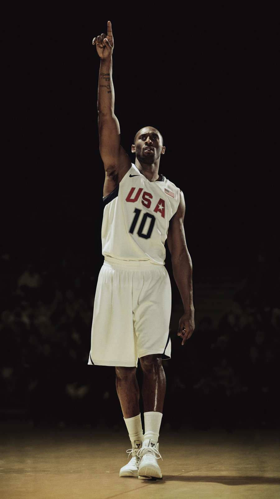 Kobe Bryant fed Team USA vægmaleri Wallpaper