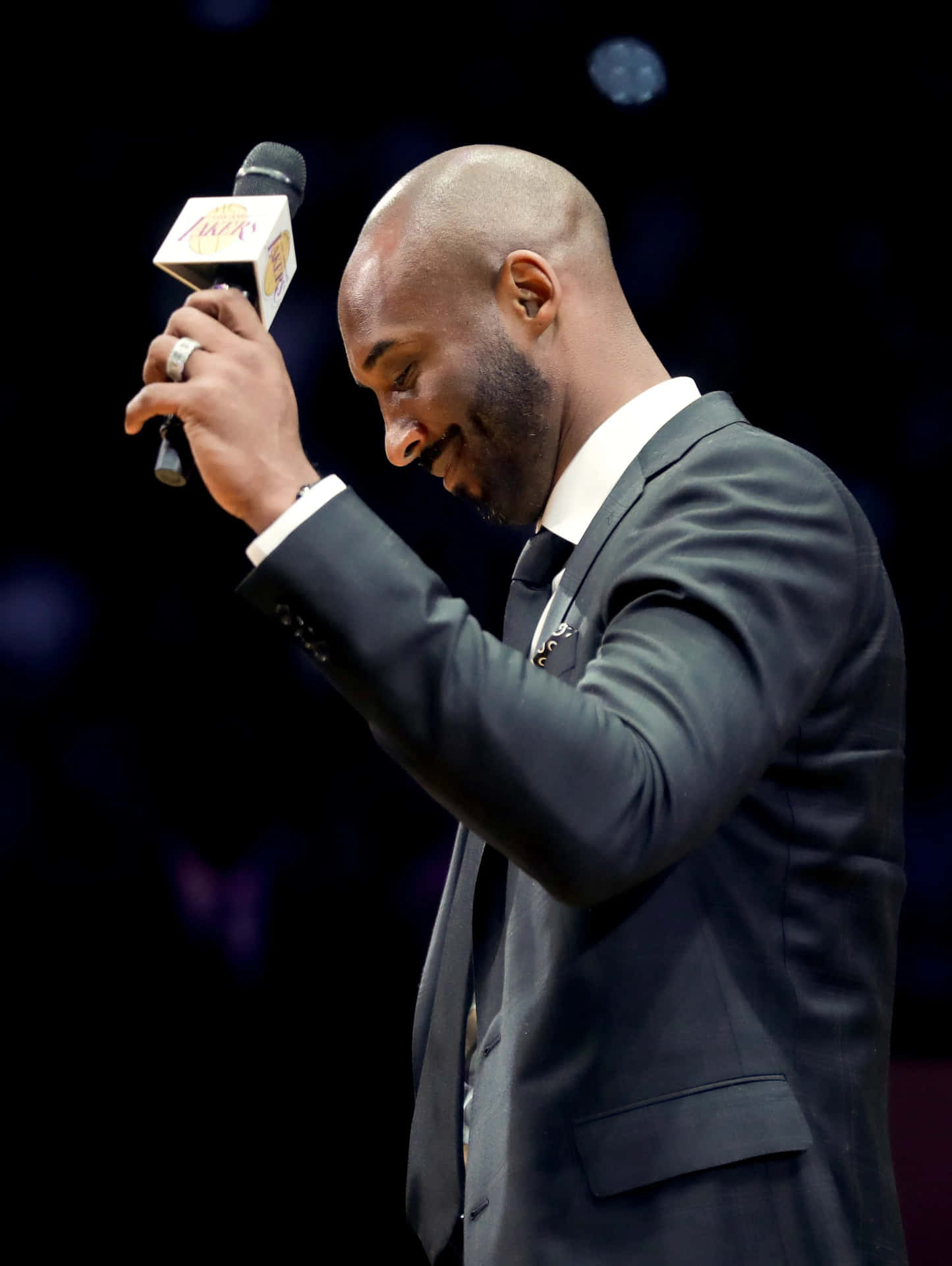 Kobe Bryant Farewell Speech Wallpaper