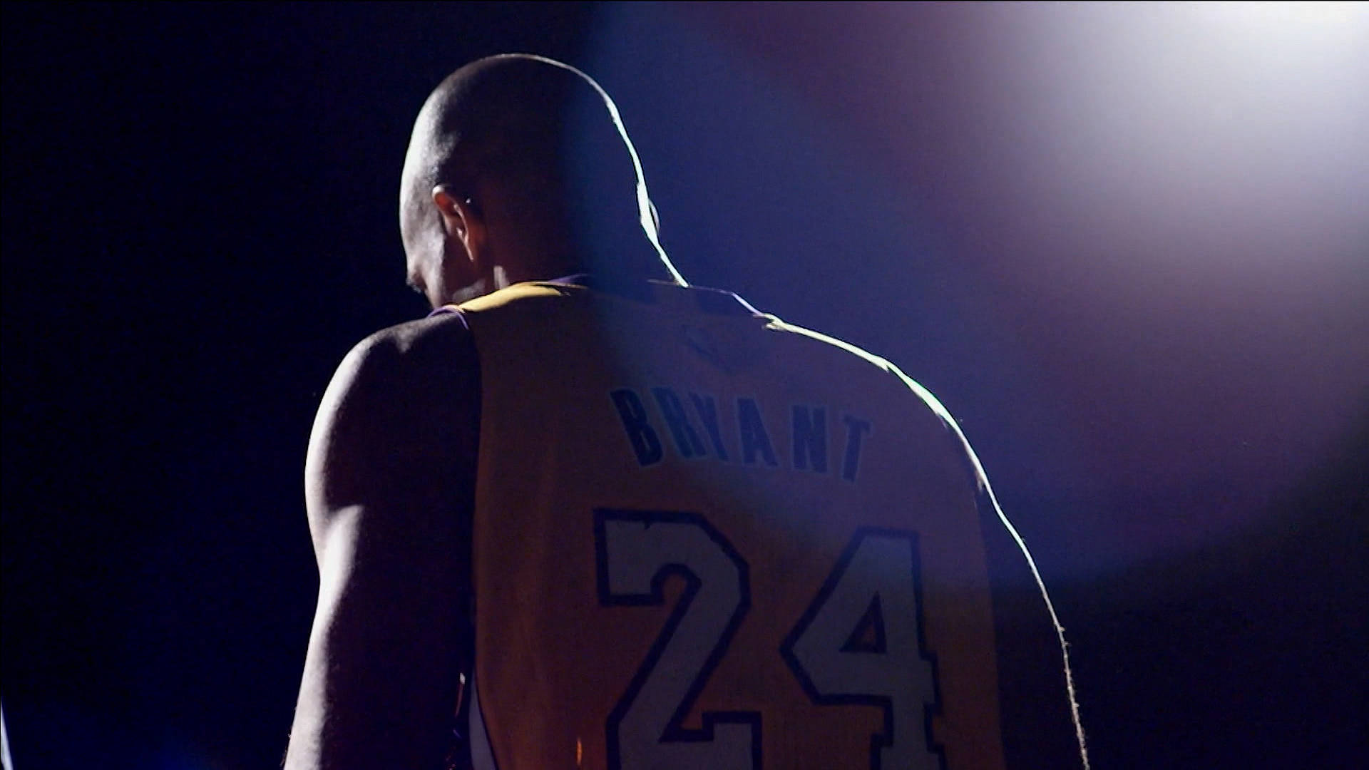 Kobe Bryant shines in the spotlight Wallpaper