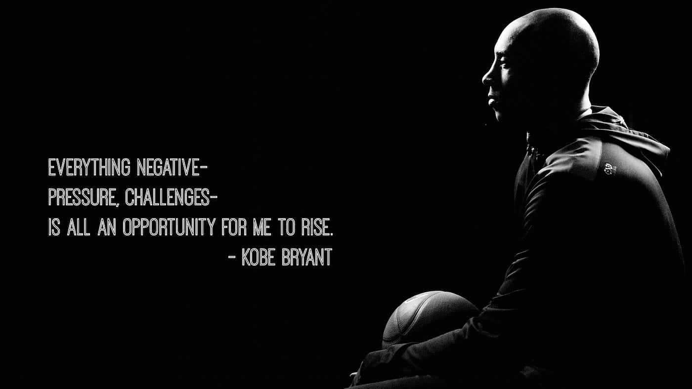Kobe Bryant Inspirational Quote Wallpaper