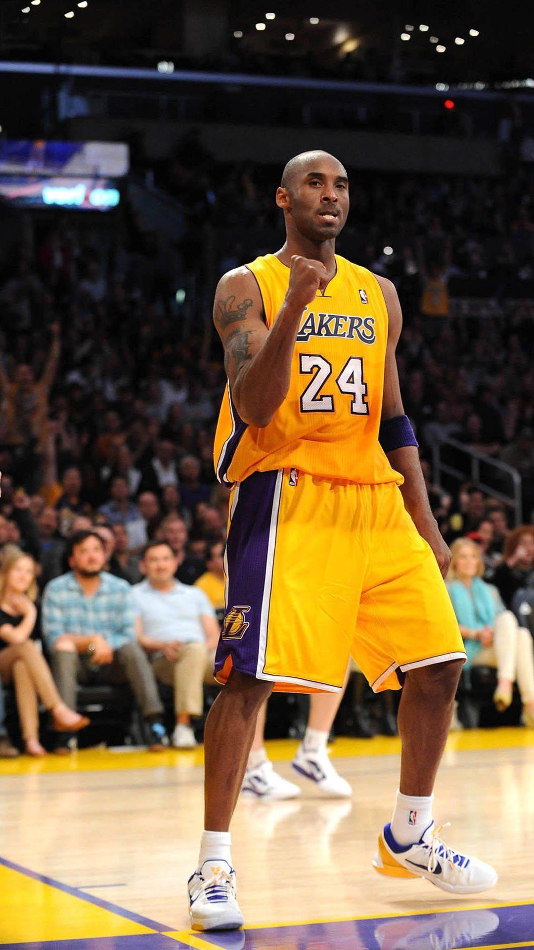 Losangeles Lakers Kobe Bryant Iphone Wallpaper Sfondo