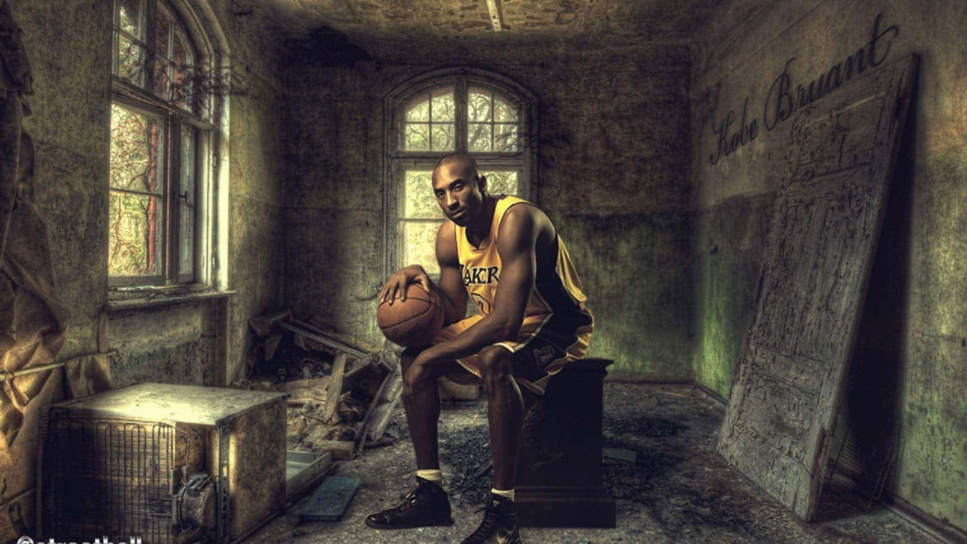 Get the power, style and performance of Kobe Bryant with the Kobe Bryant Phone Wallpaper
