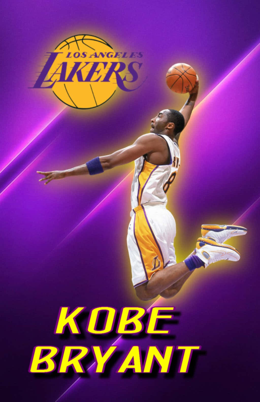 Show your Lakers pride with the Kobe Bryant Special Edition Phone Wallpaper