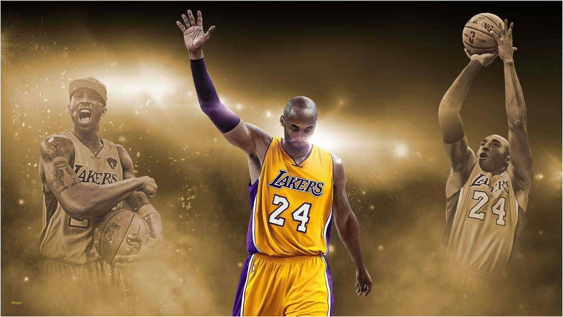 Download Kobe Bryant Cool Basketball iPhone Yellow Wallpaper