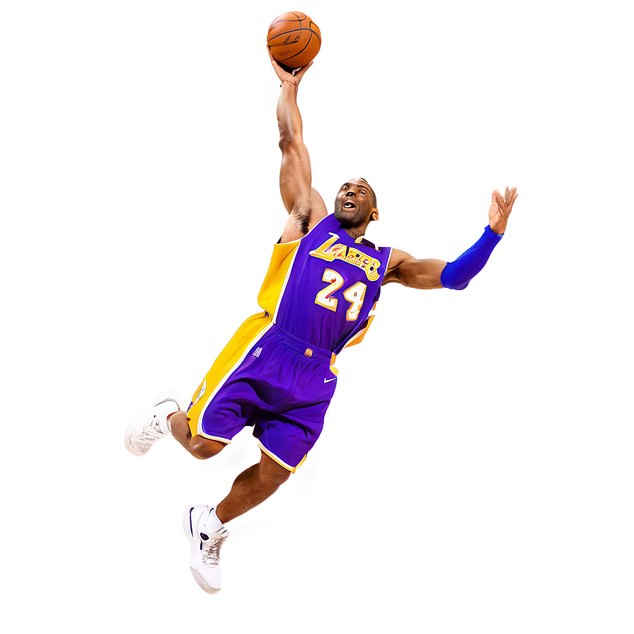 Download Kobe Bryant Slam Dunk Contest Png Sug18 | Wallpapers.com