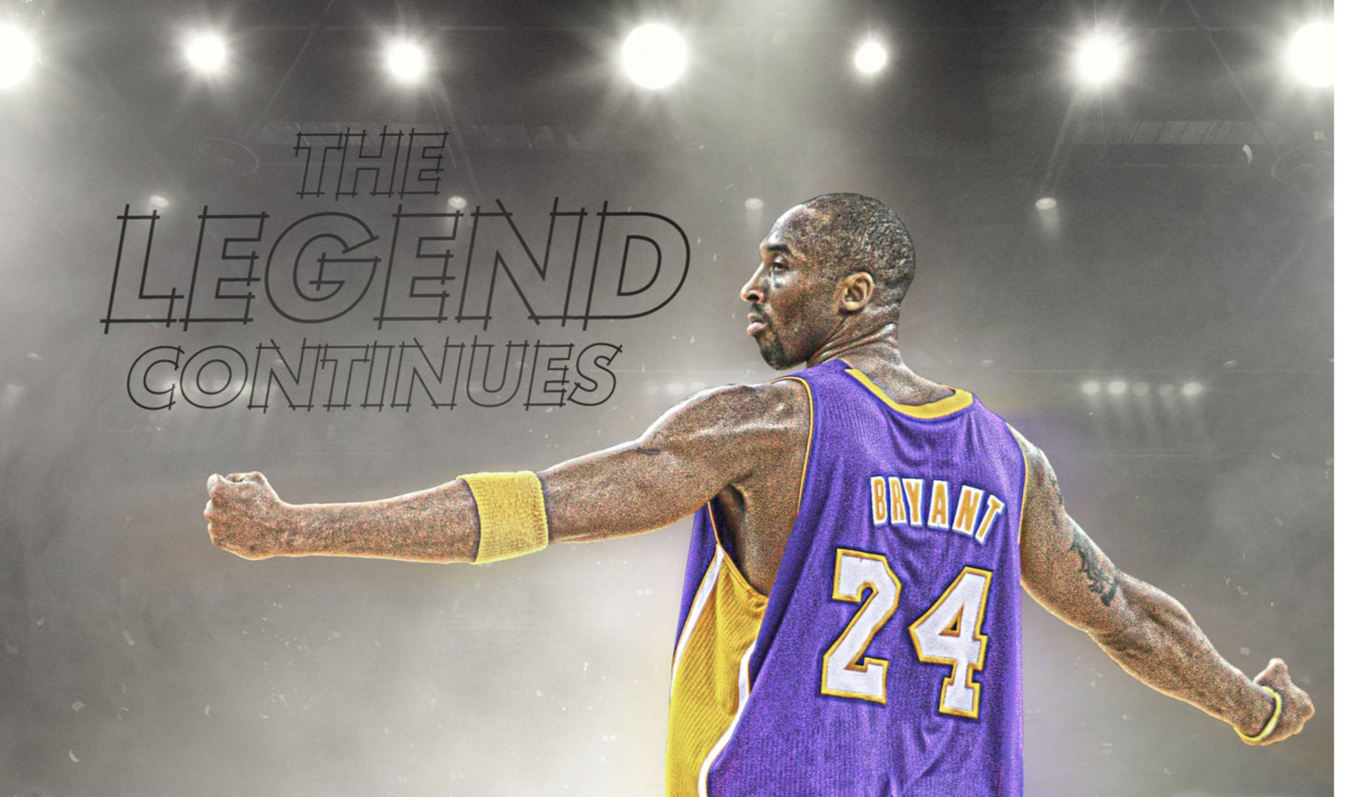 Kobe Bryant The Legend Continues 4k Wallpaper