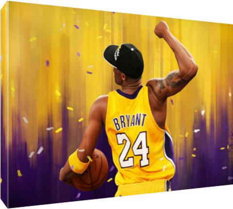 Kobe Bryant Tribute Art PNG