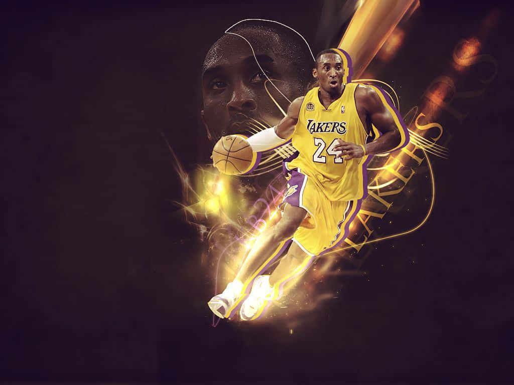 Kobe Bryant embracing the moment