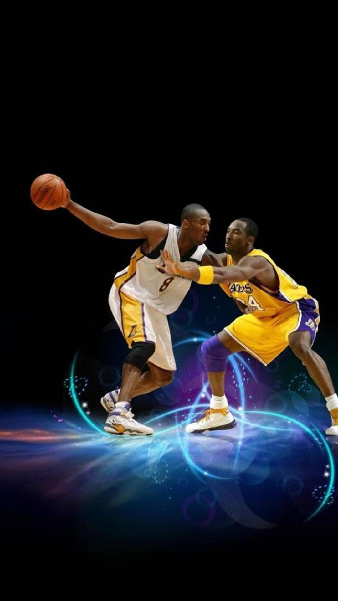 Kobe Vs Kobe Cool Basketball Iphone