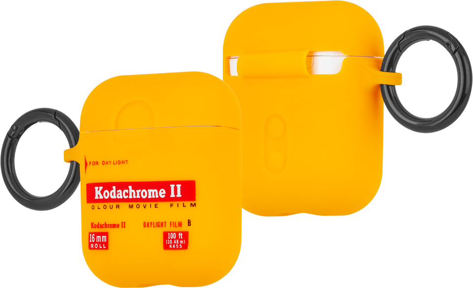 Kodachrome Film Inspired Air Pods Case PNG