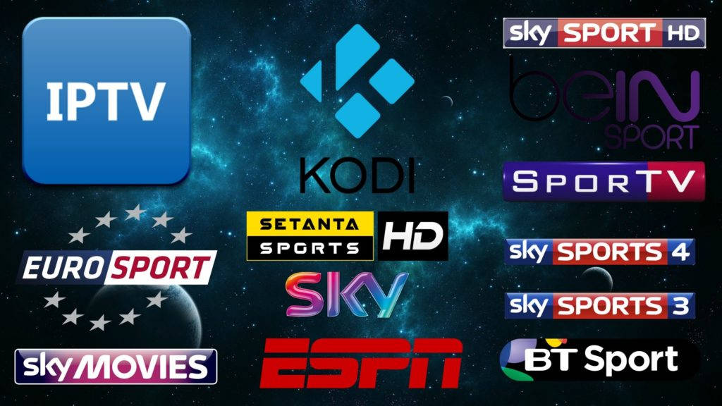 Kodi Logo And Other Sports Channels Wallpaper