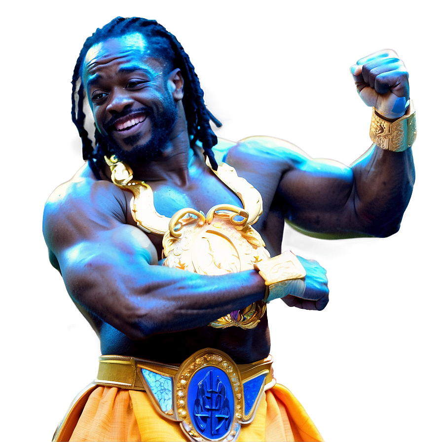 Kofi Kingston Award Ceremony Png Qgh85 PNG