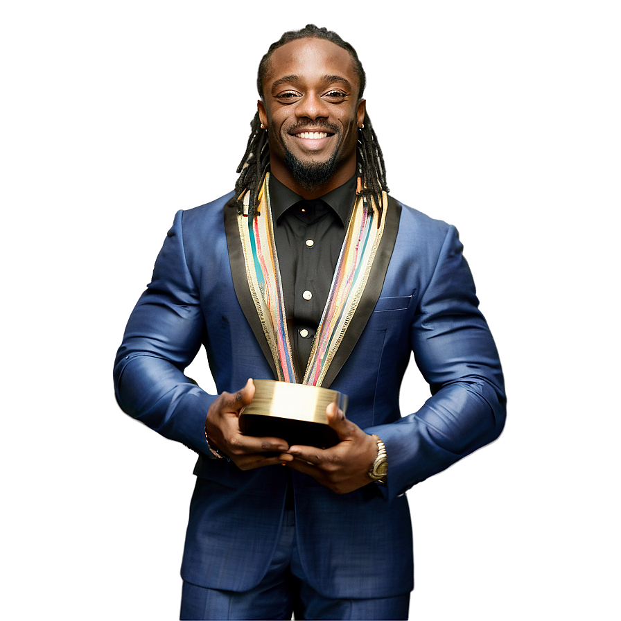 Kofi Kingston Award Ceremony Png Wvj PNG