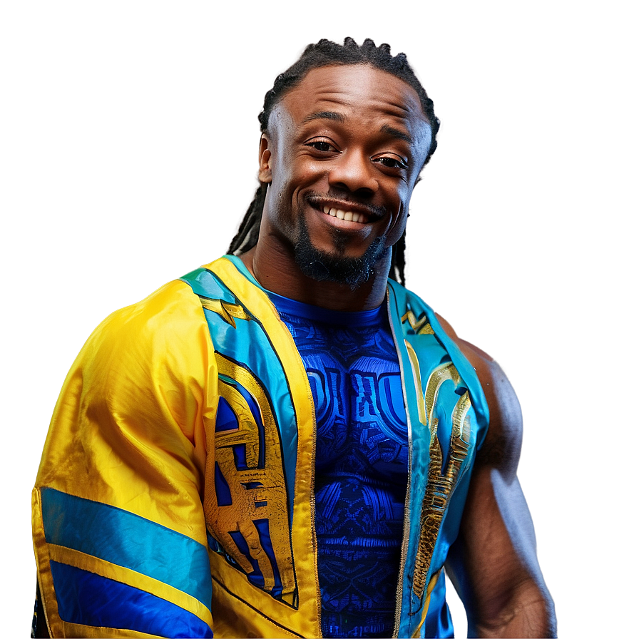 Kofi Kingston Behind The Scenes Png Rla PNG