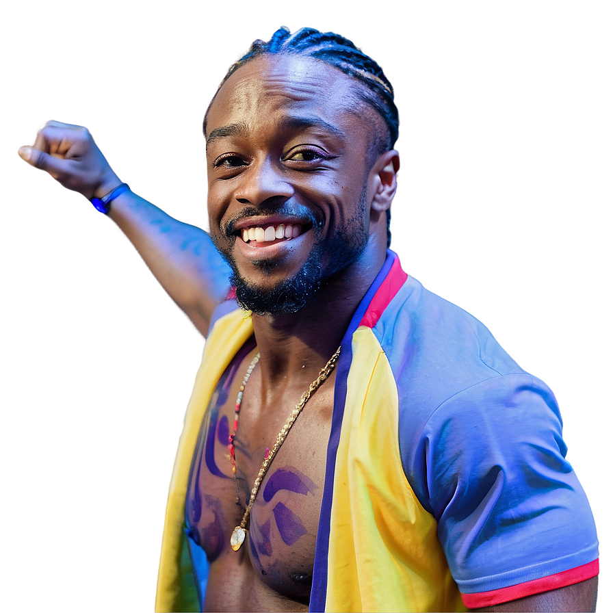 Kofi Kingston Fan Favorite Moment Png Eew PNG