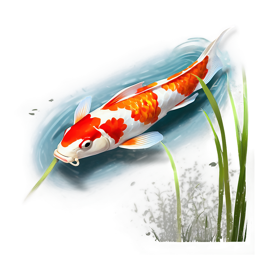 Koi Fish Pond Png Ber PNG