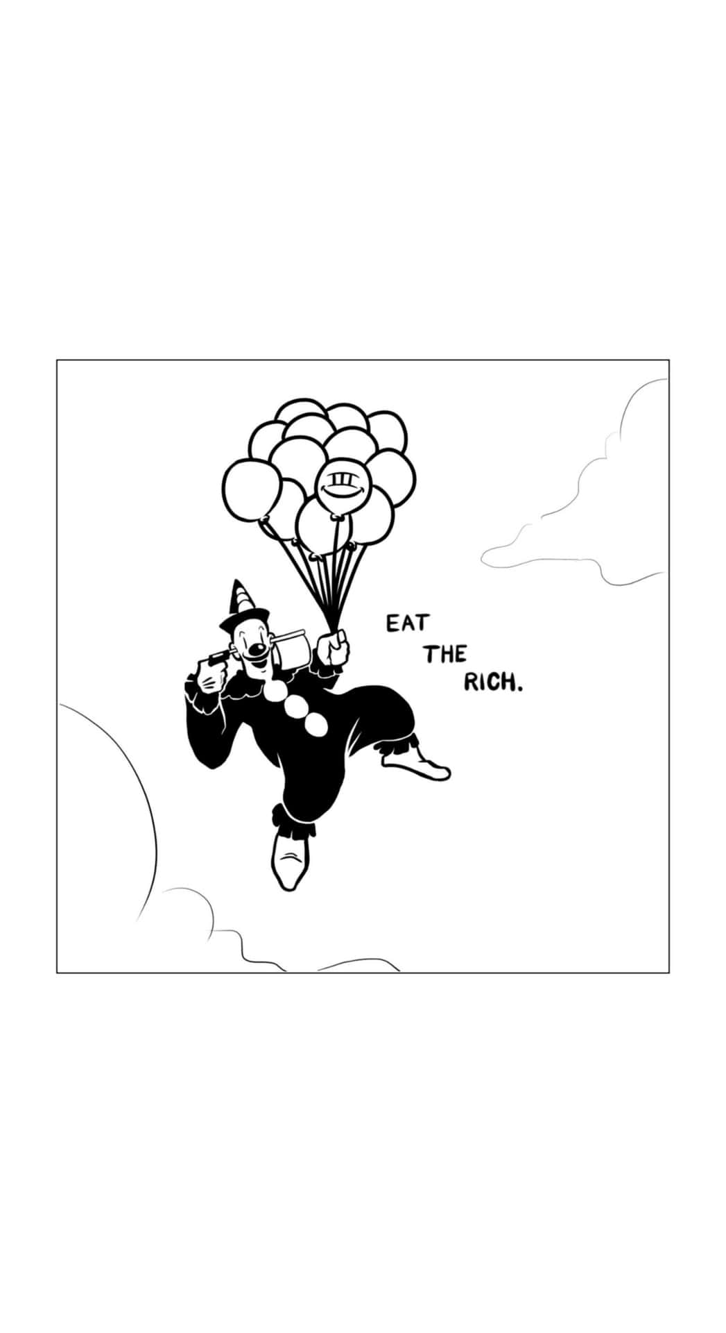 Koko El Payaso Vuelo En Globo Fondo de pantalla