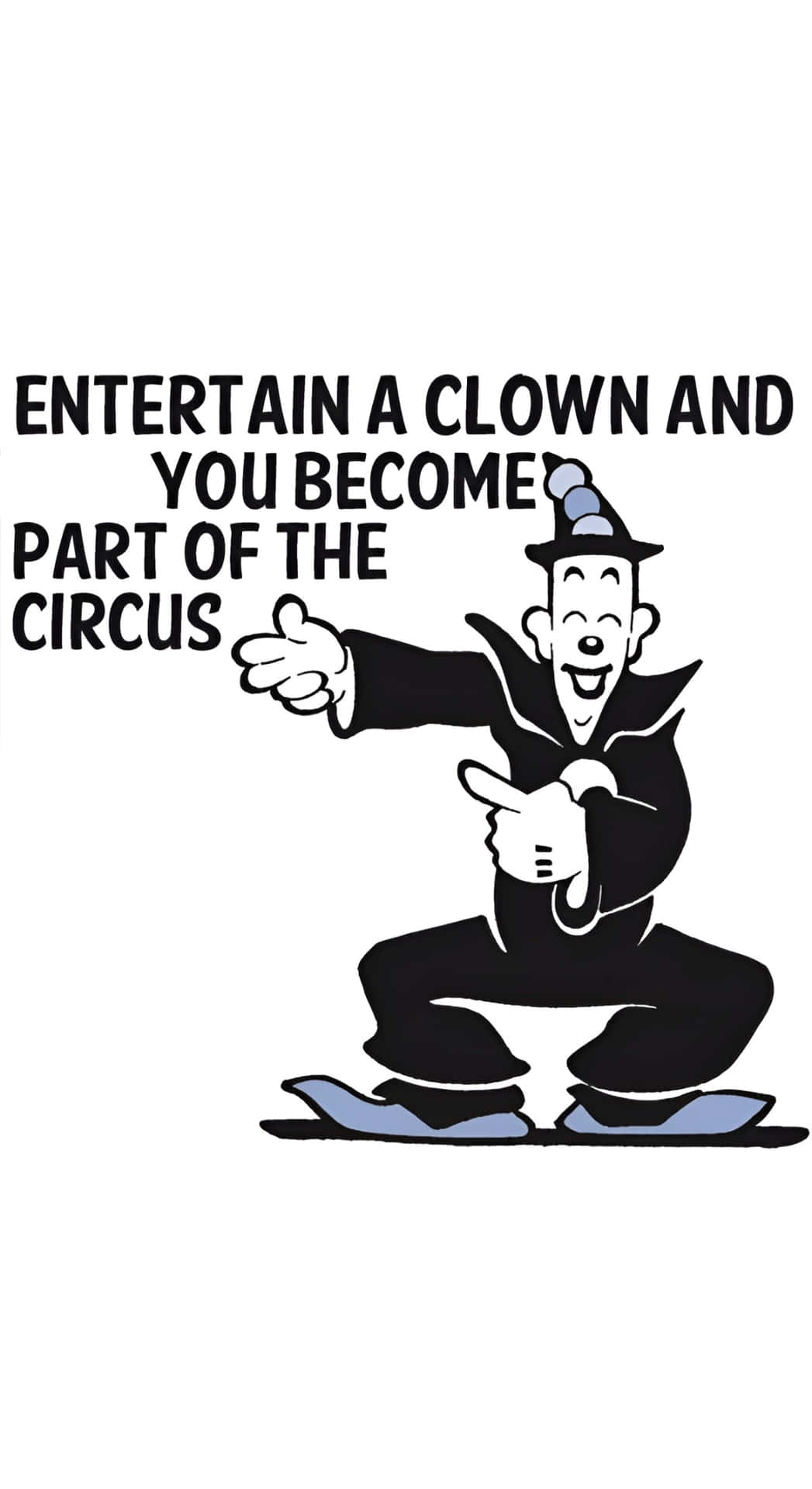 Koko El Payaso Cita De Circo Fondo de pantalla