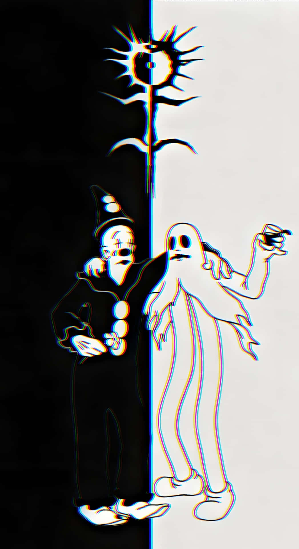 Koko El Payaso Arte Vintage Fondo de pantalla