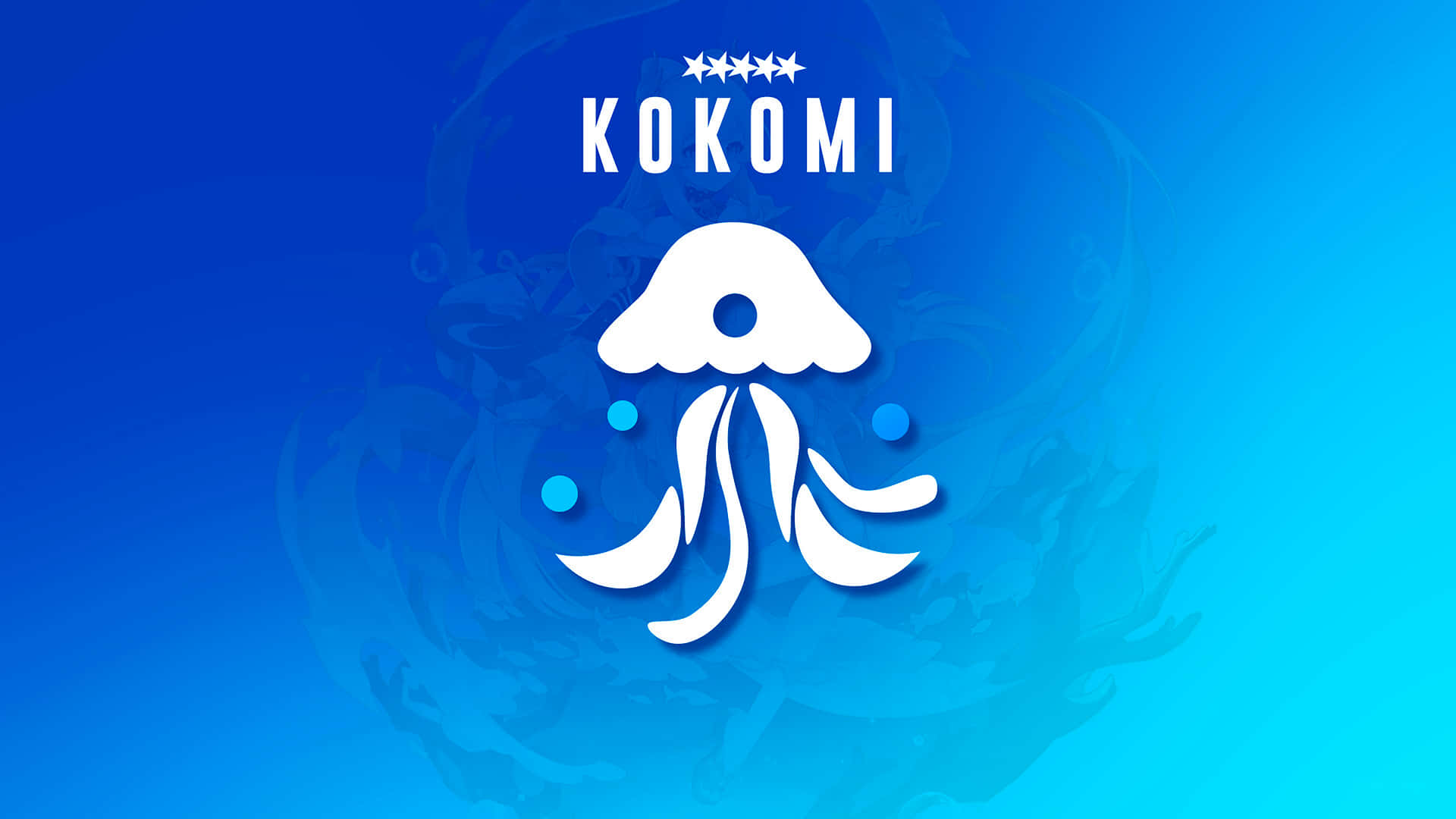 Kokomi Jellyfish Wallpaper