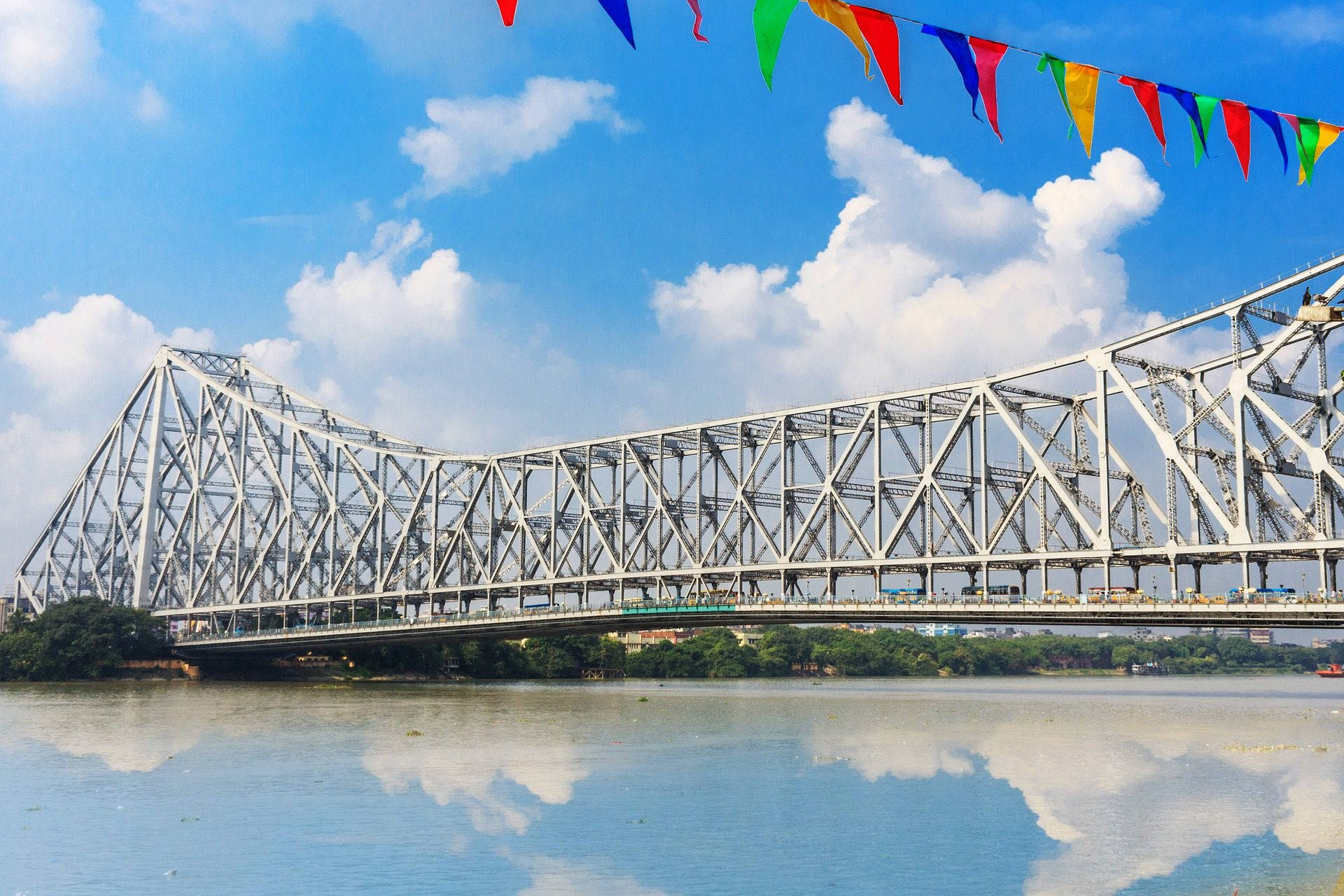Calcutta Howrah Bridge Wallpaper