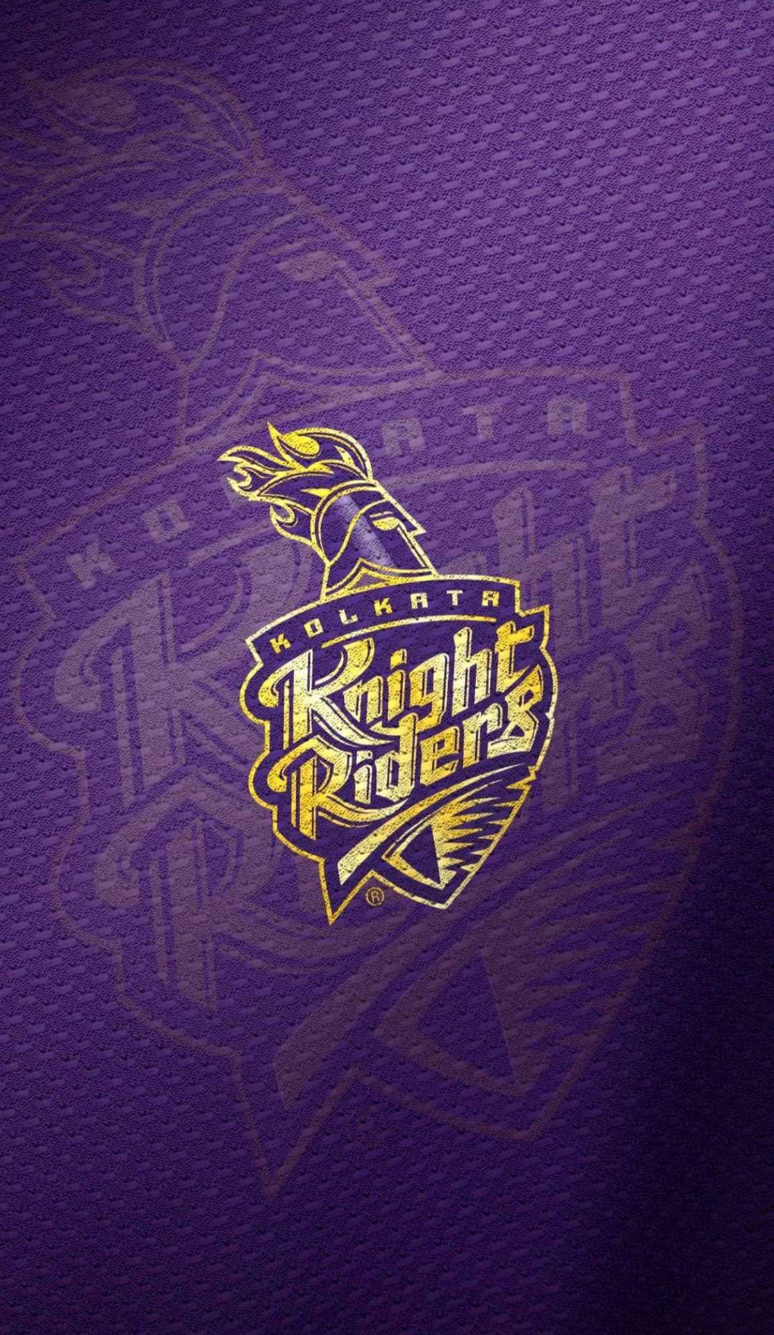 Kolkata Knight Riders Dotted Pattern Wallpaper