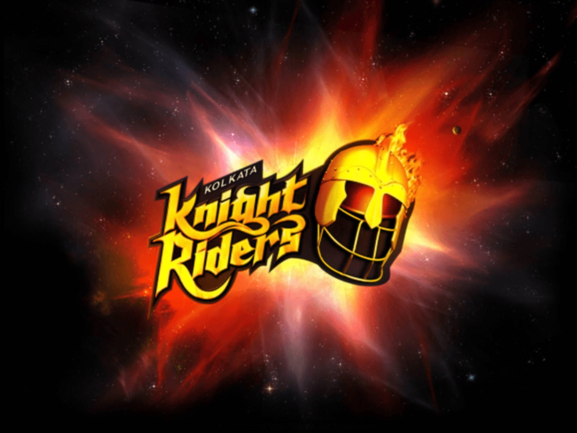 Kolkata Knight Riders Red Galaxy Wallpaper
