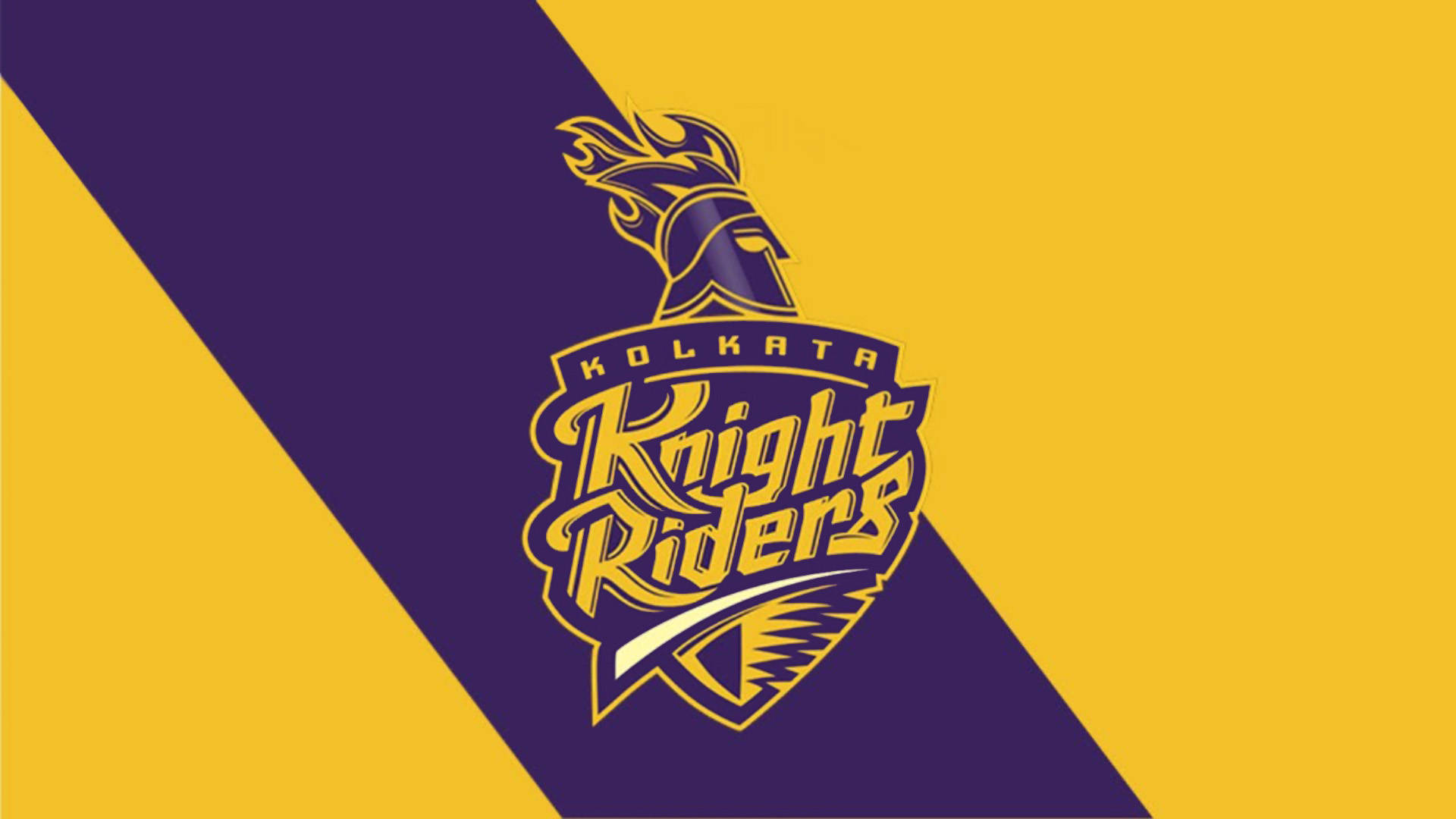 Download Kolkata Knight Riders Stripes Pattern Wallpaper 