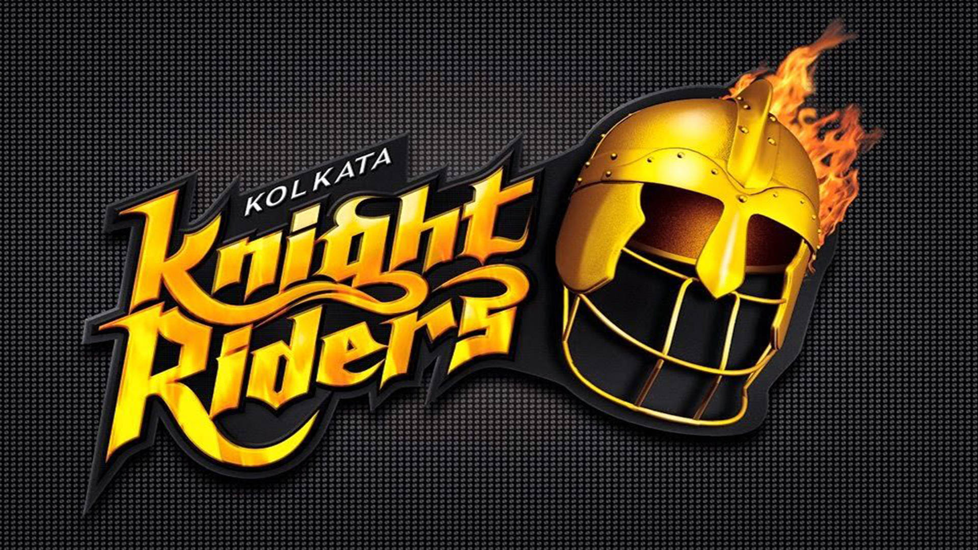 Kolkata Knight Riders Wordmark Wallpaper