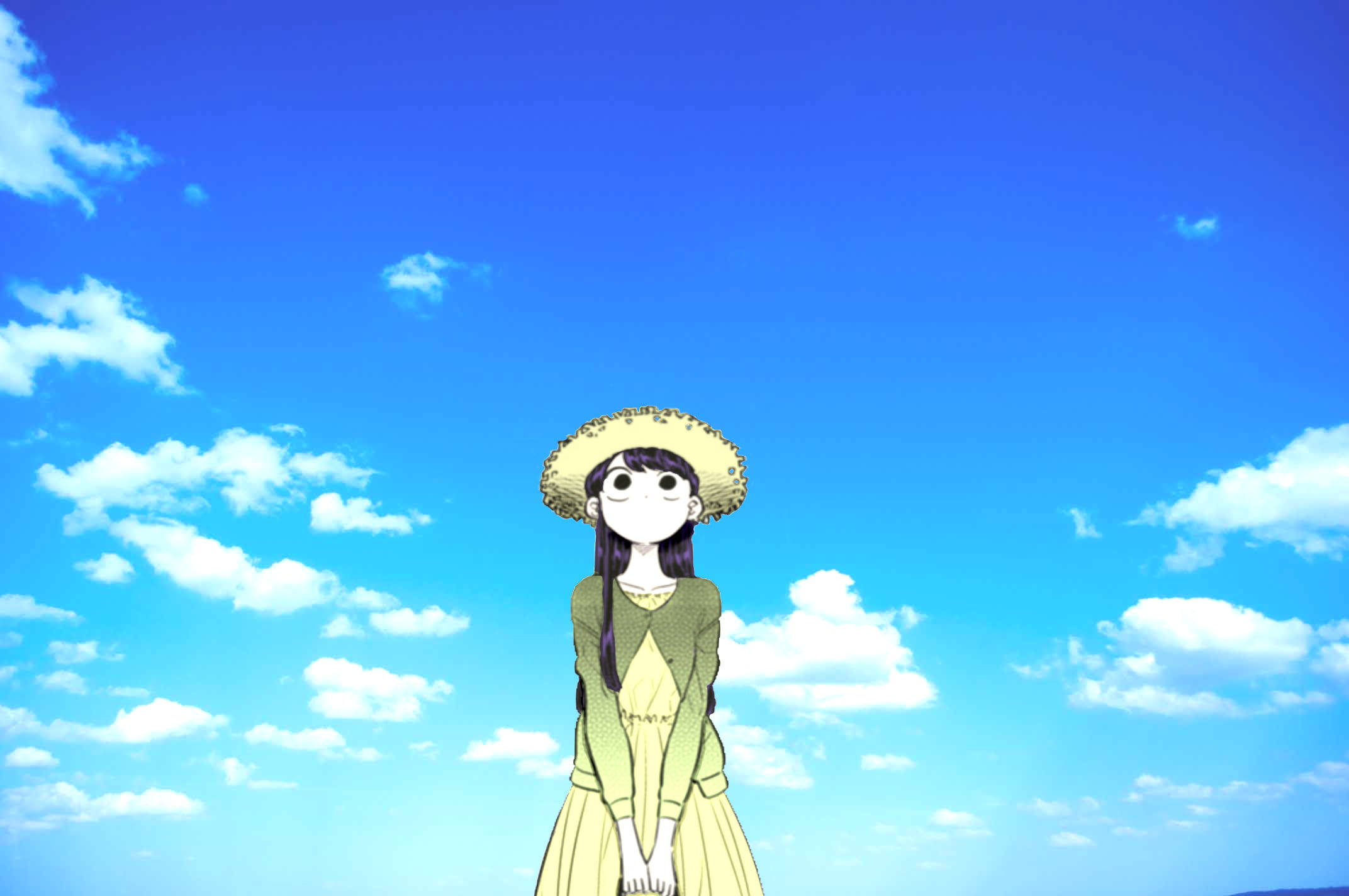 Komi-san, anime, komi, HD phone wallpaper