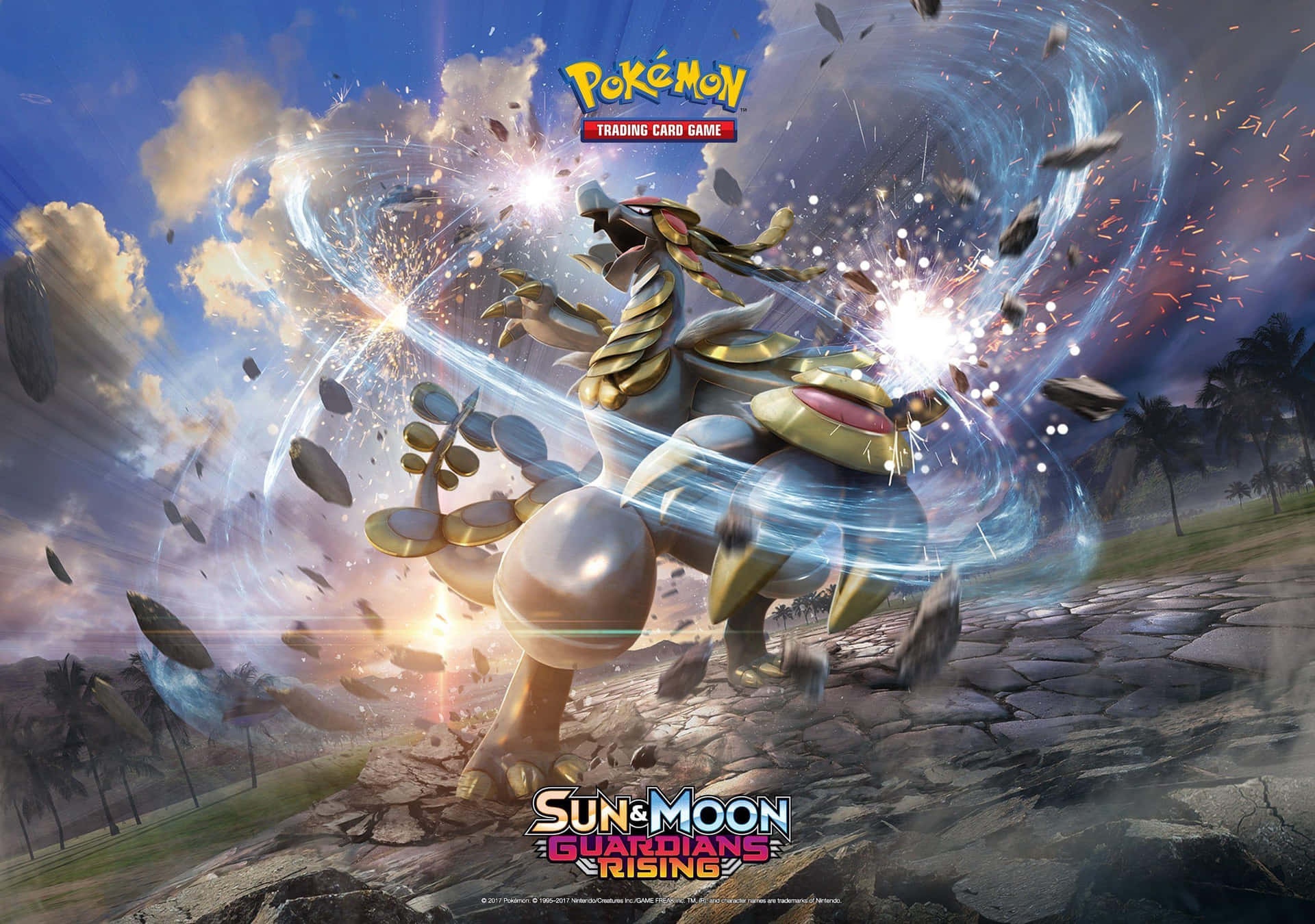 Download Kommo-o Pokemon Sun And Moon Wallpaper