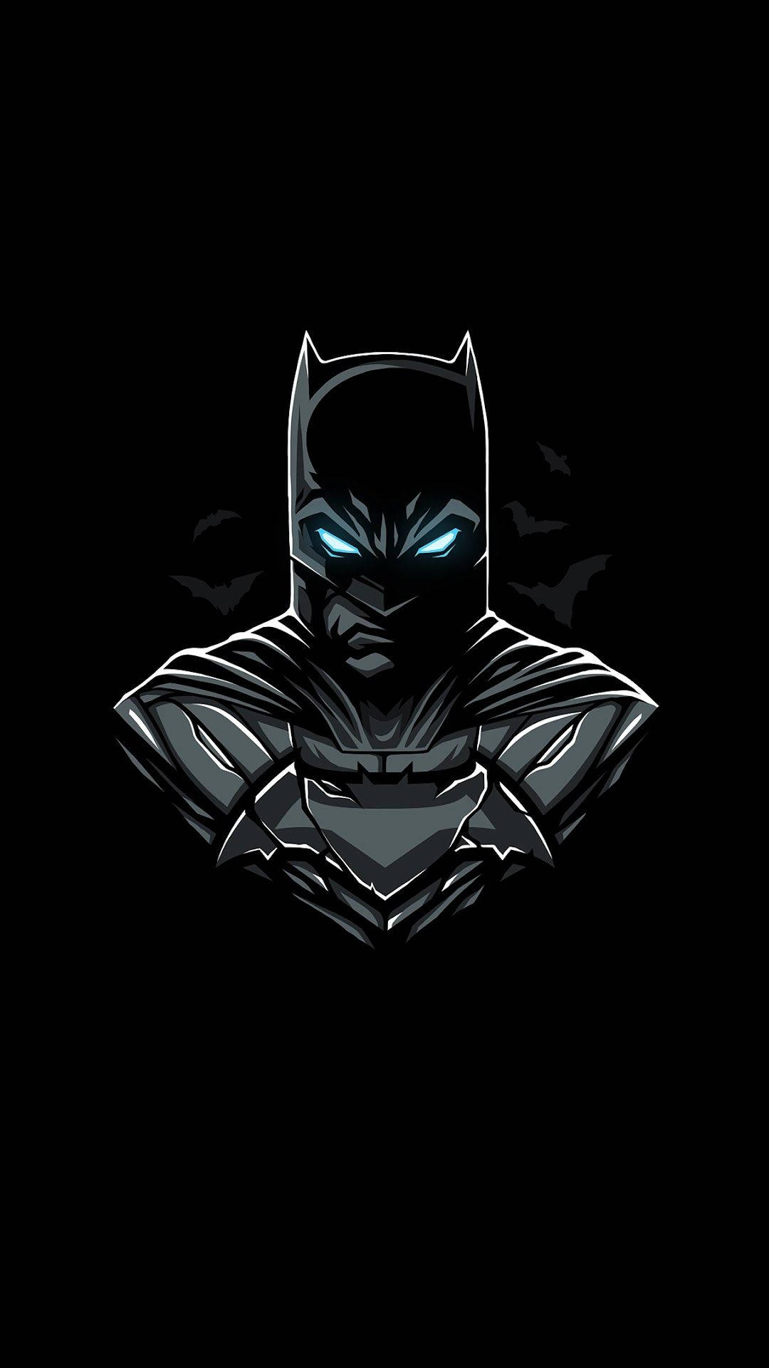 Konstnärliga Batman Iphone Wallpaper