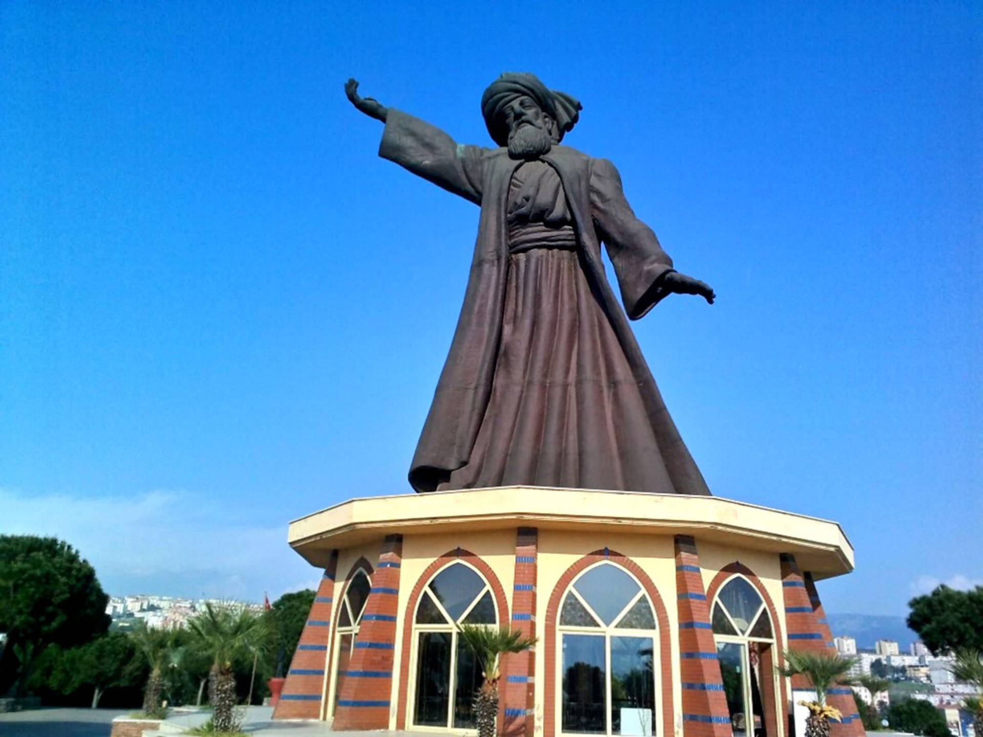 Konya Statue Of Mevlana