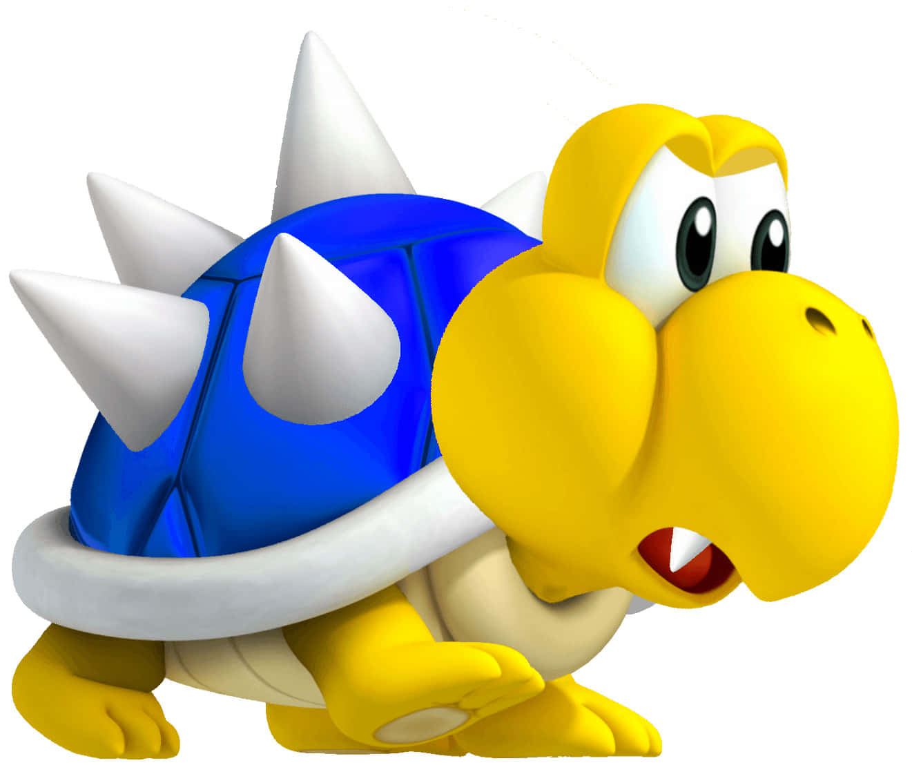 Koopa Troopa standing tall in a vivid and colorful backdrop Wallpaper