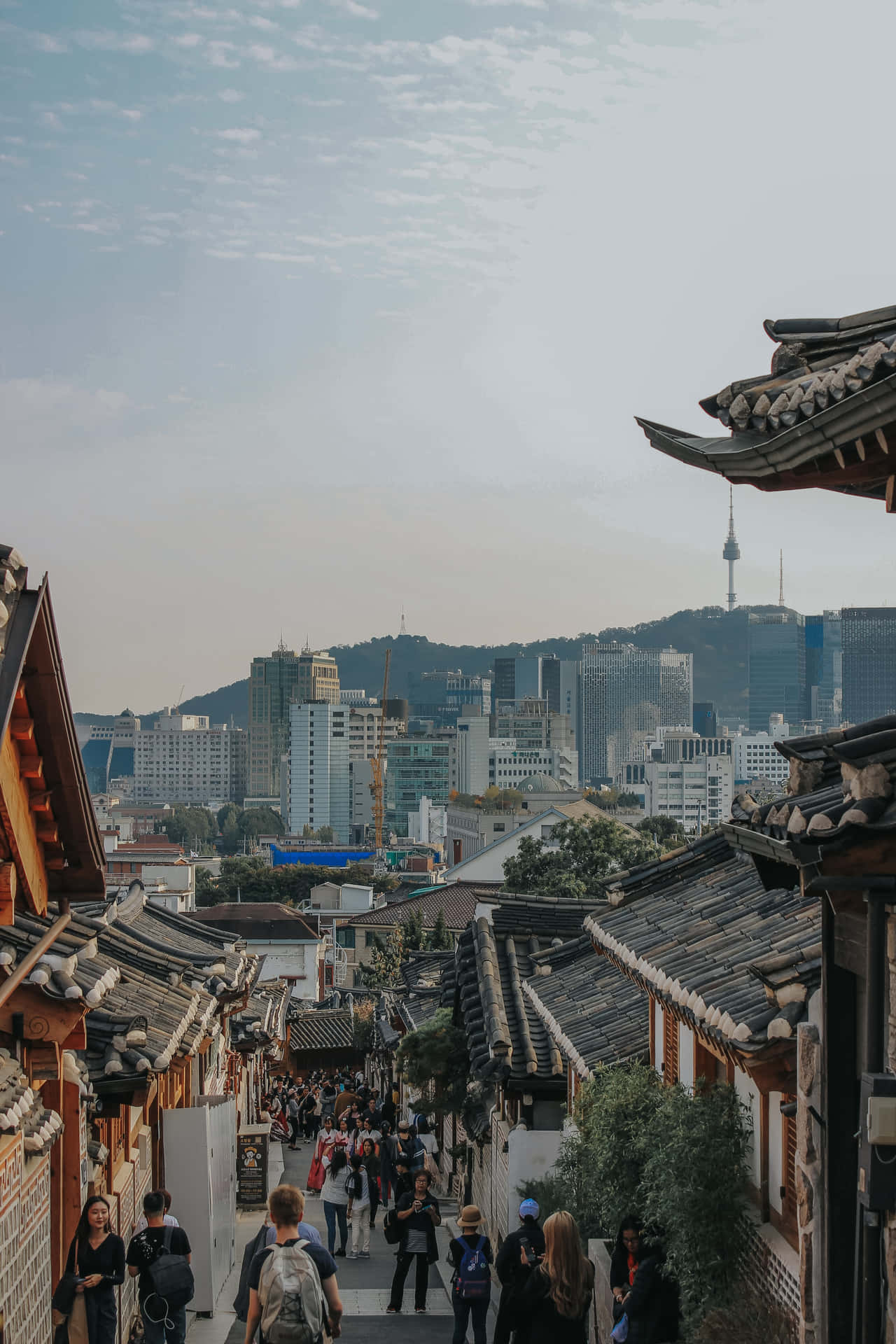 Einblick Auf Das Moderne Seoul, Südkorea