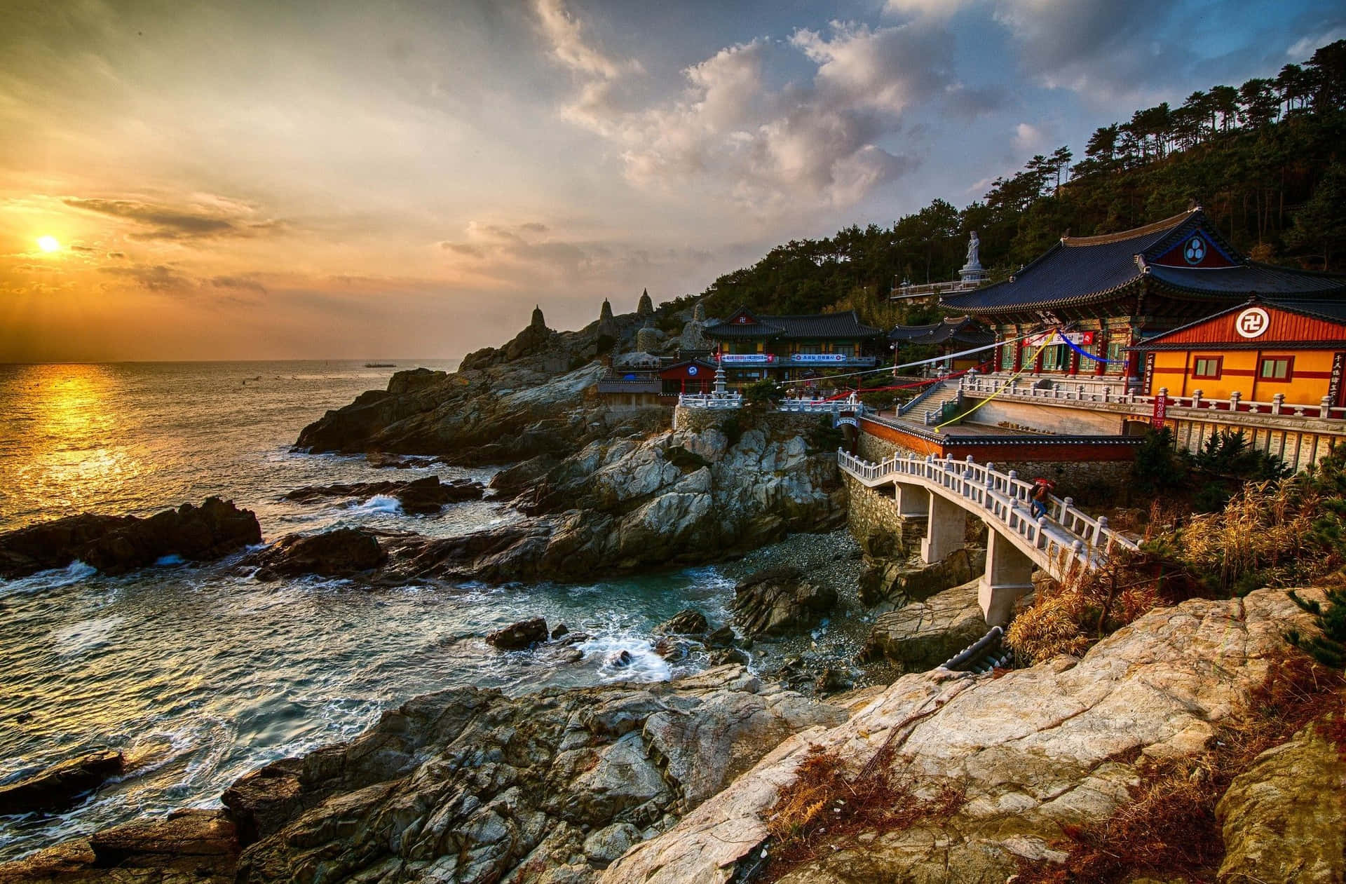 “A Beautiful Beachscape in South Korea”