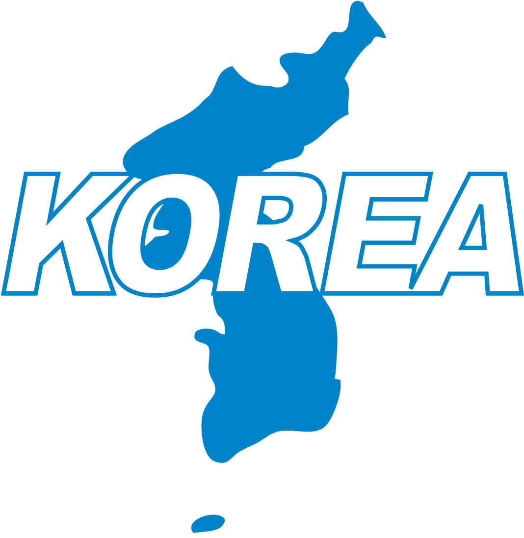 Korea Map Graphic PNG