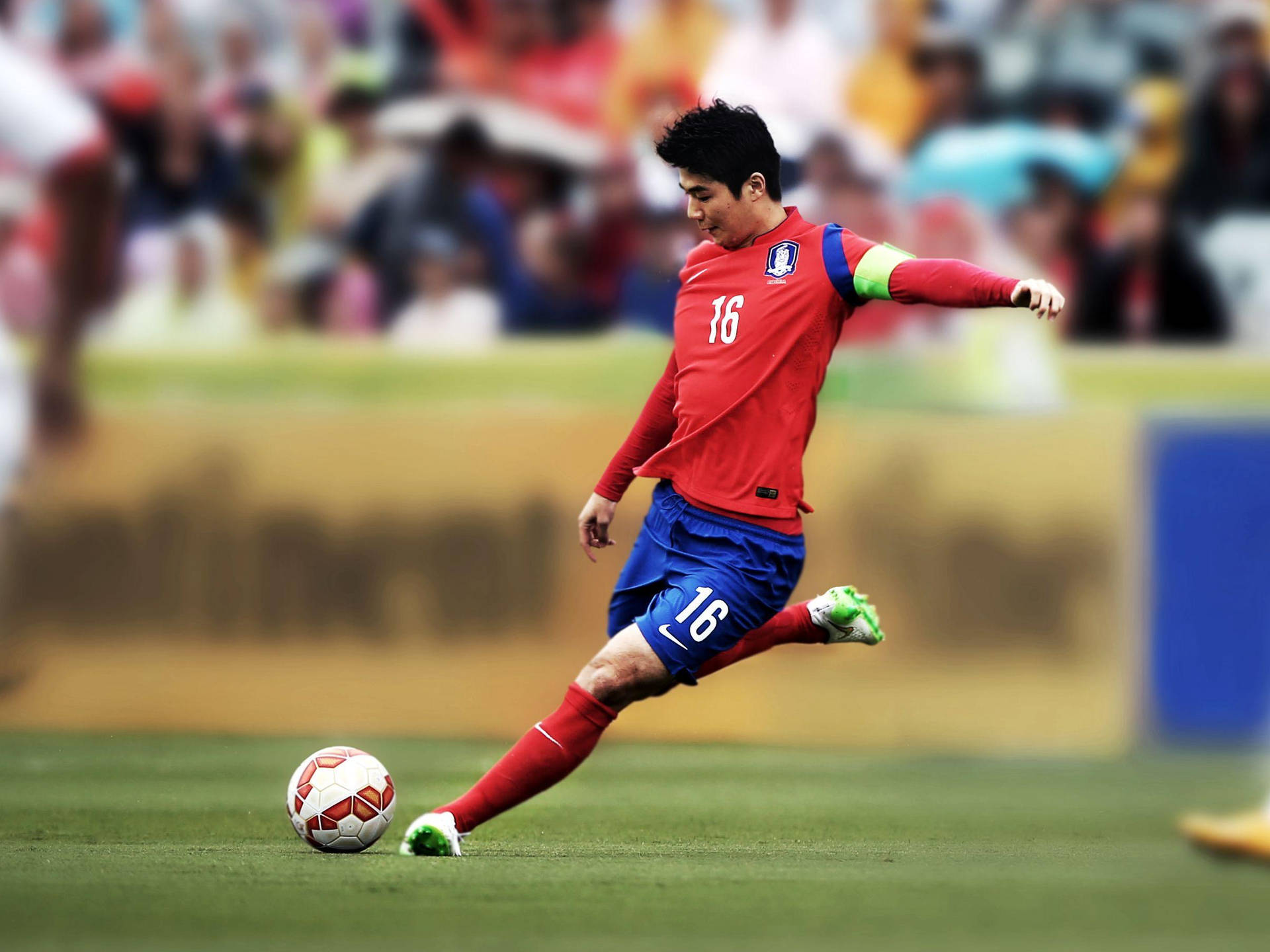 Selecciónnacional De Fútbol De La República De Corea, Ki Sung-yeung. Fondo de pantalla