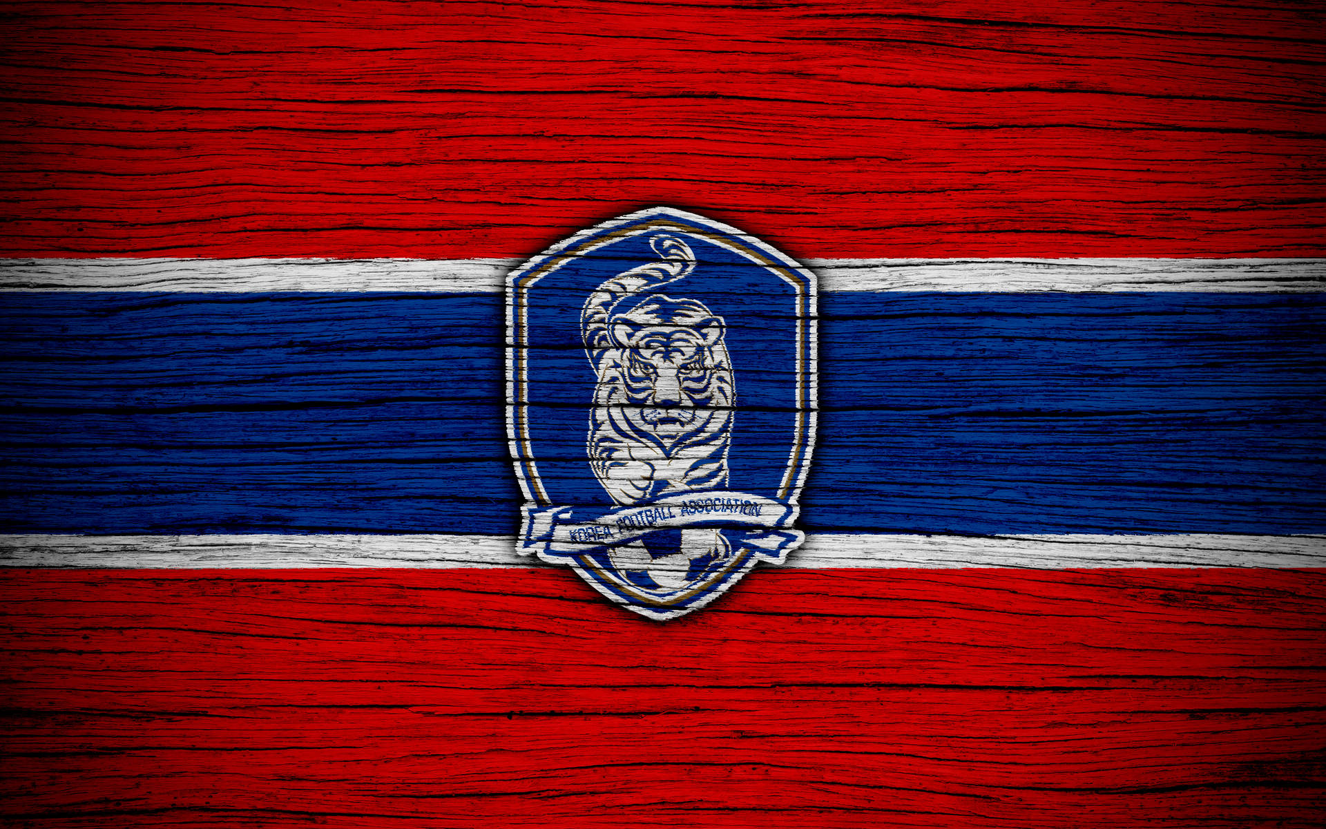 Korea Republic National Football Team Red Blue Logo