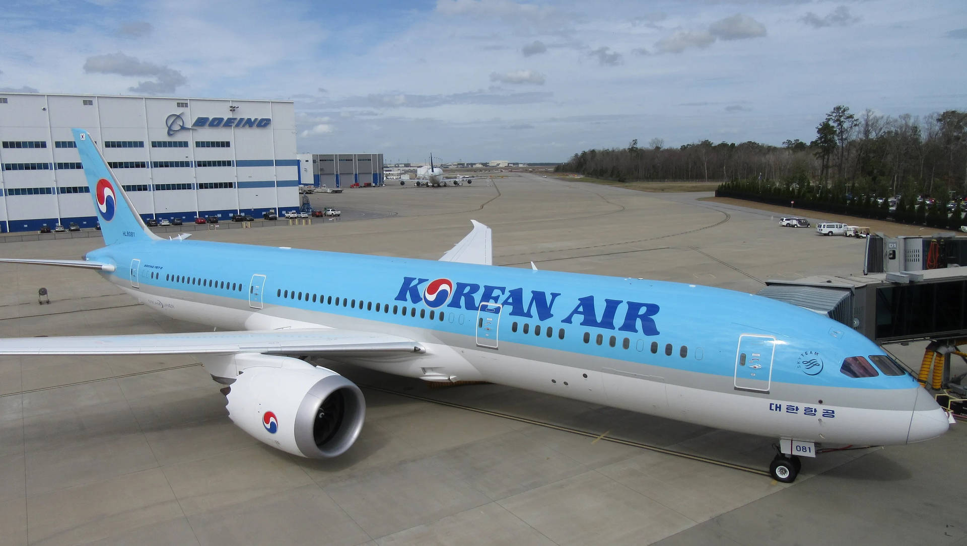 Koreanair Boeing 787-9 Dreamliner - Korean Air Boeing 787-9 Dreamliner Fondo de pantalla