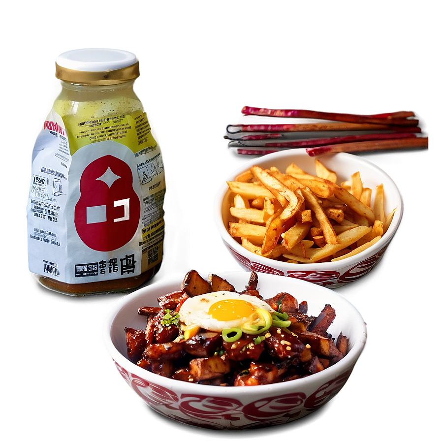 Korean Bbq Poutine Experience Png 06252024 PNG