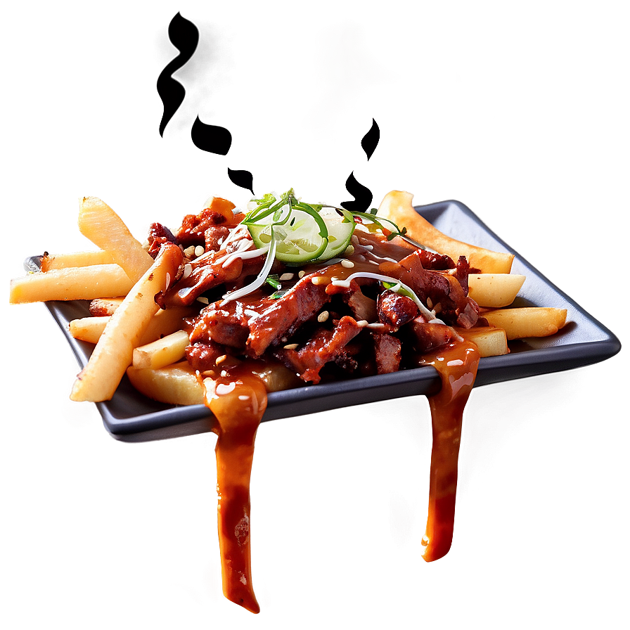 Korean Bbq Poutine Experience Png Dvg PNG