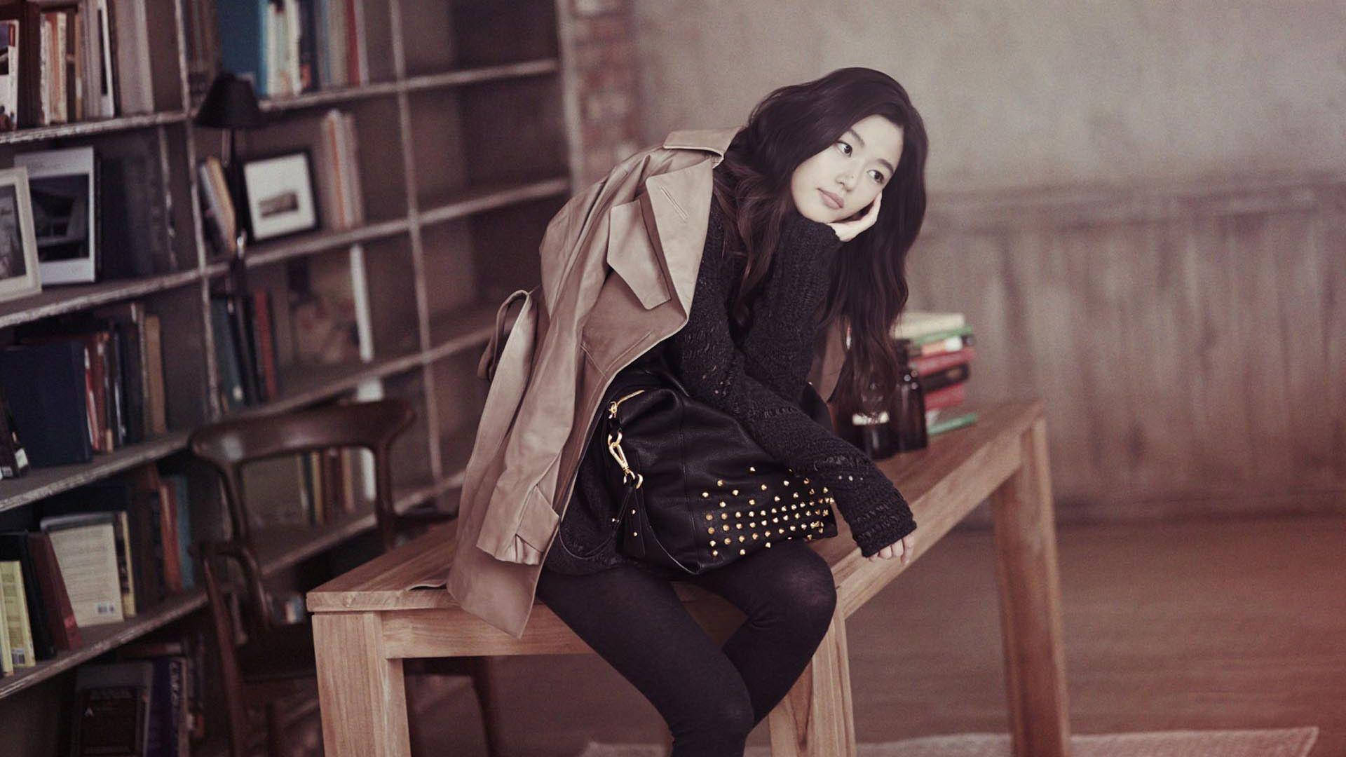 Koreanischebeste Schauspielerin Jun Ji Hyun Wallpaper