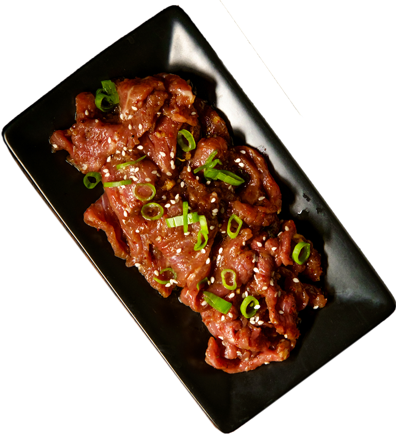 Korean Marinated Beef Dish PNG