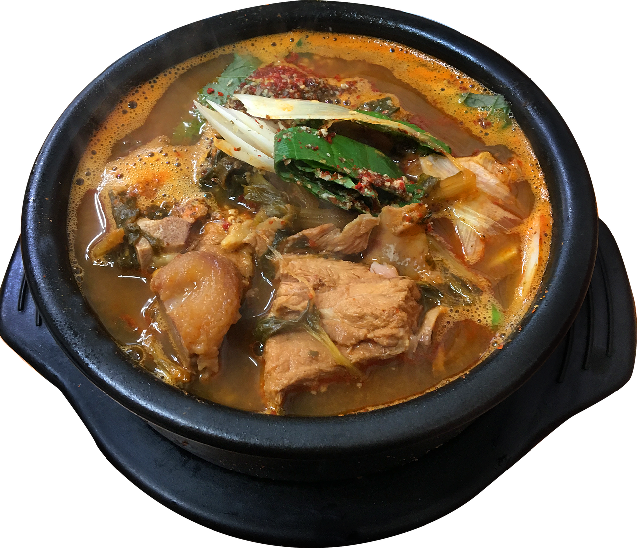 Korean Spicy Chicken Stew PNG