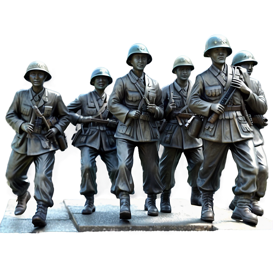 Korean War Memorial Png Qui3 PNG